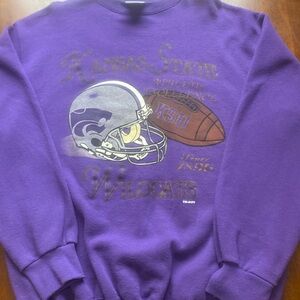 Vintage Kansas State Wildcats Crewneck Sweatshirt size L